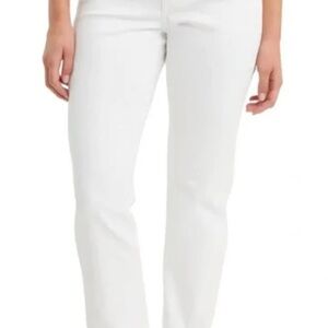 Levi's Women's Straight Leg White Jeans
